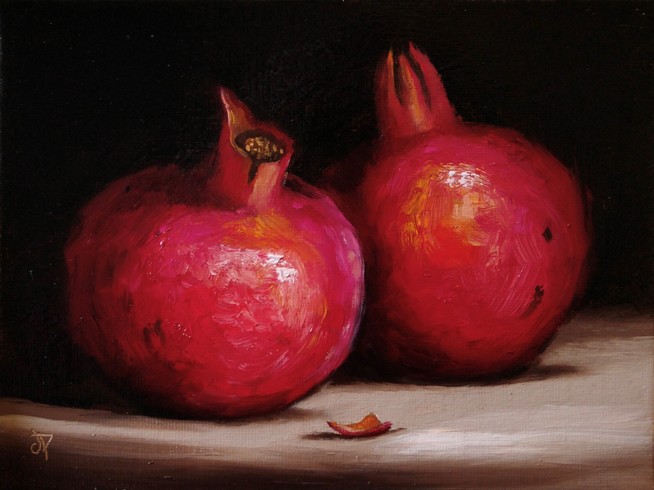 'Pomegranates ' by artist Jane Palmer